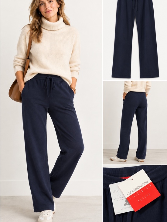 Liz Claiborne Pants - NWT Liz Claiborne- LizSport Cotton Knit Pants - PL